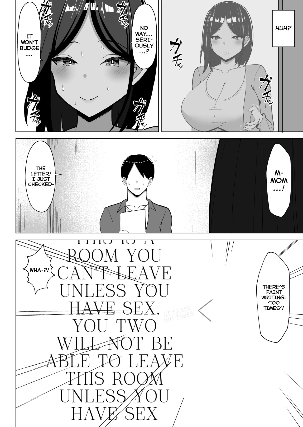 Hentai Manga Comic-A Room I Can't Leave Without Having Incestuous Sex With My Mom: My Nagging Mother and Rebellious Me-Read-47